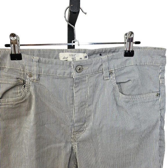 H&M L.O.G.G Striped Jeans Size 14 - Picture 3 of 5